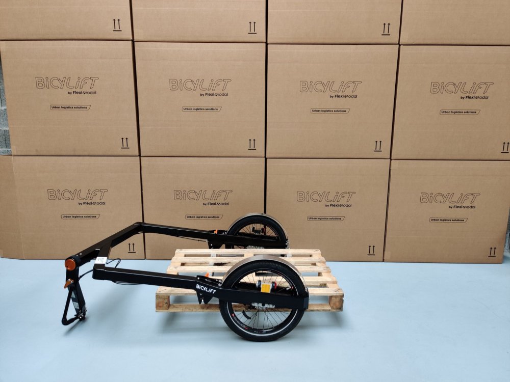 Fleximodal BicyLift Transport Module