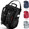 ValkPro 3in1 (Gepäcktragertasche, Rucksack, Umhängetasche), 22-26l, verschiedene Farben (schwarz, rot, blau, grau)