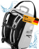 ValkPro 3in1 (Gepäcktragertasche, Rucksack, Umhängetasche), 22-26l, space grey (voll reflektierend)